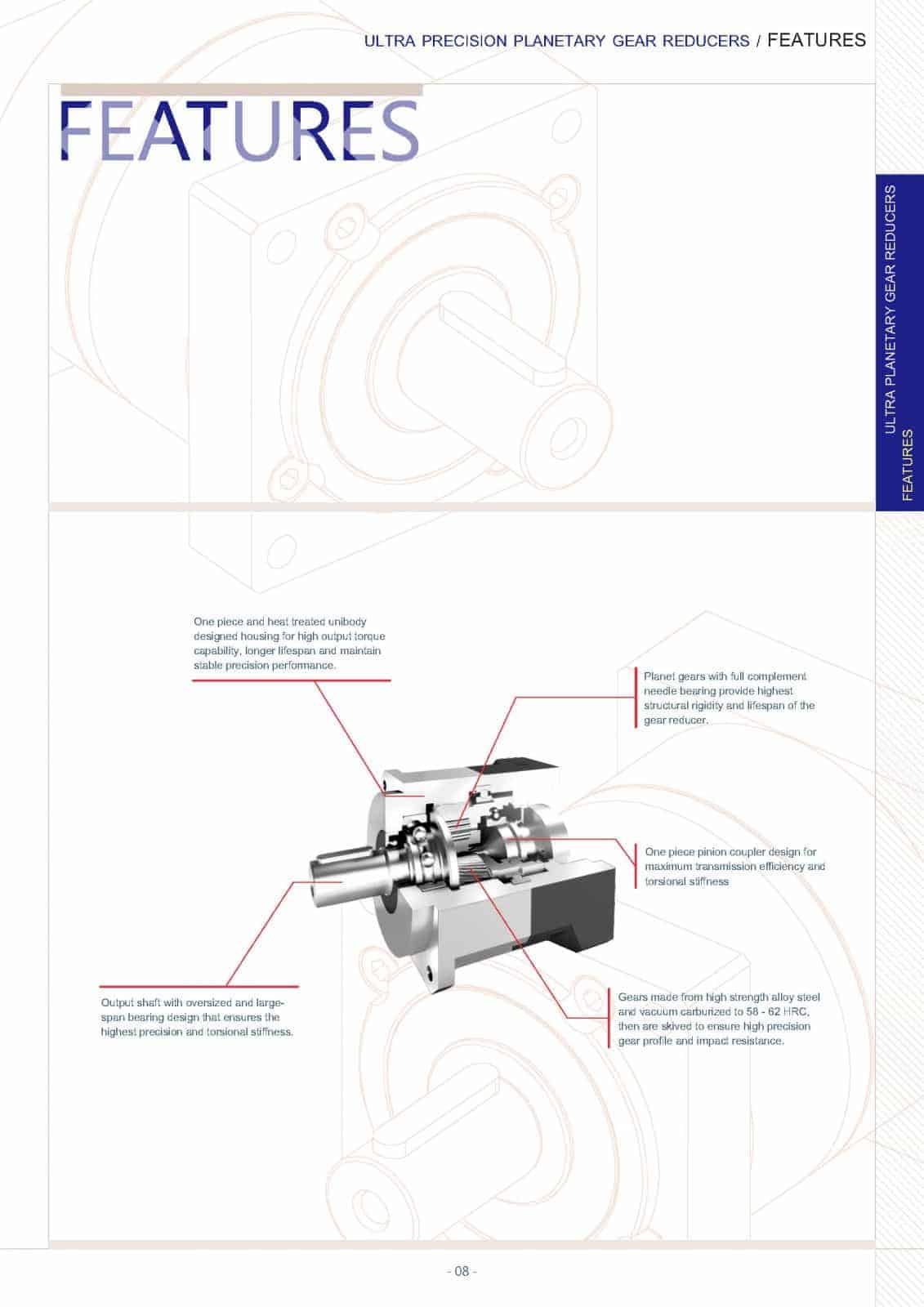 Round Housing Gearbox — CPC Professional Air Pneumatic Tool