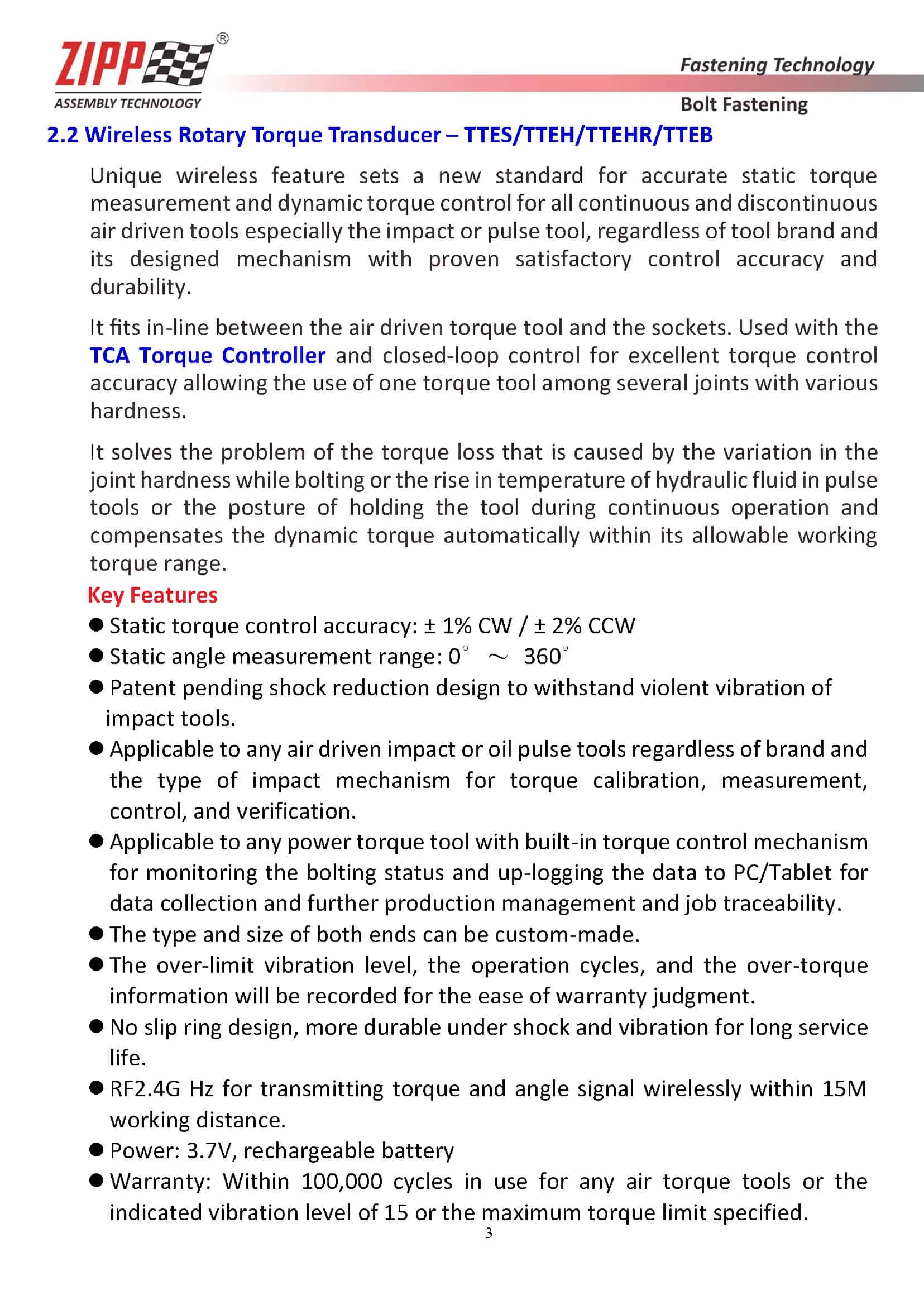 Torque Control Data Torque Control System - China Pneumatic Corporation (Taiwan) - ISO ...