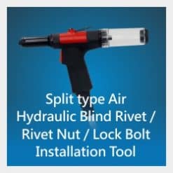 Jenis Split Air Hydraulic Blind Rivet / Rivet Nut / Lock Bolt Tool Pemasangan