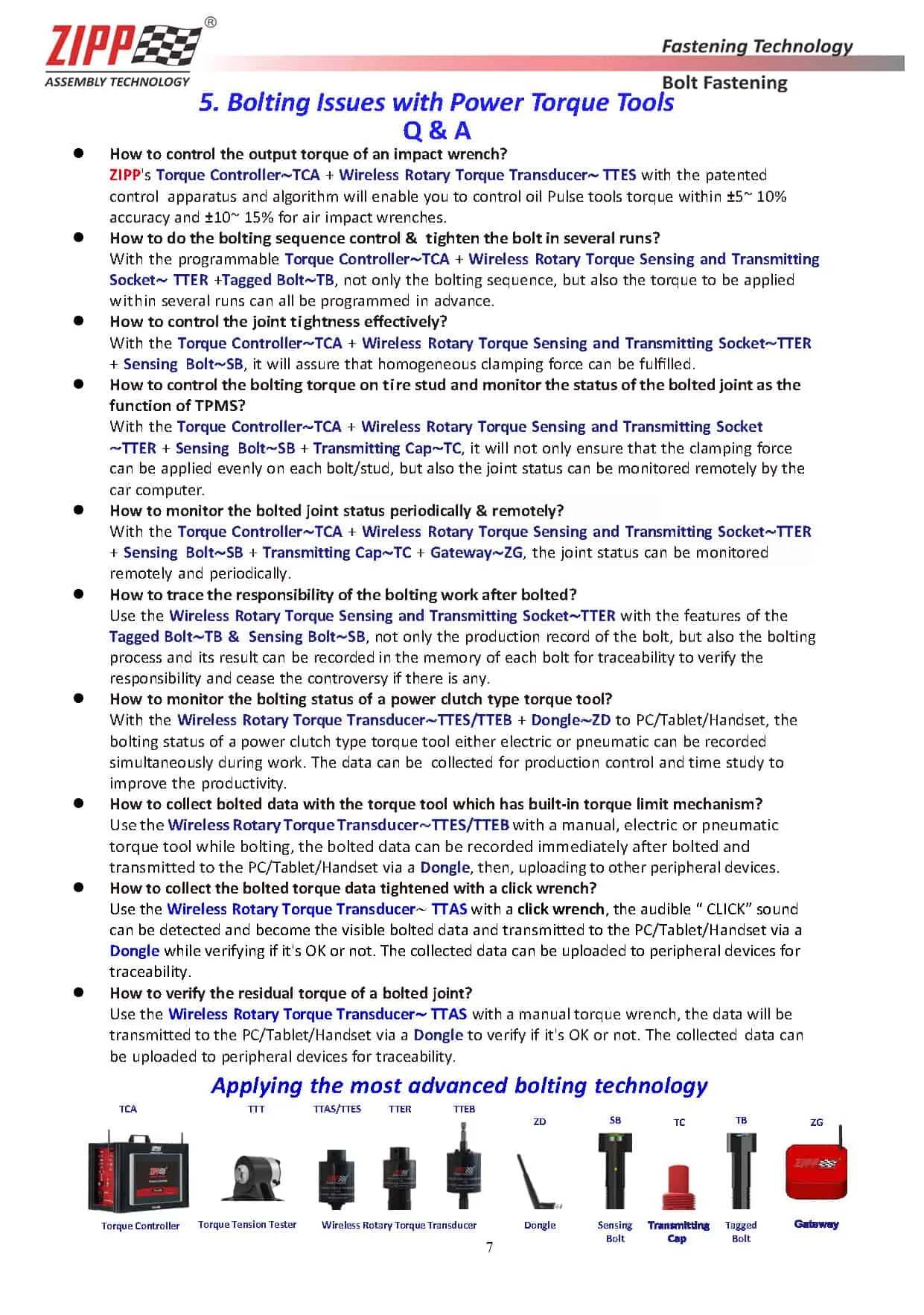 ZIPPTORK Introduzione alla tecnologia di imbullonatura