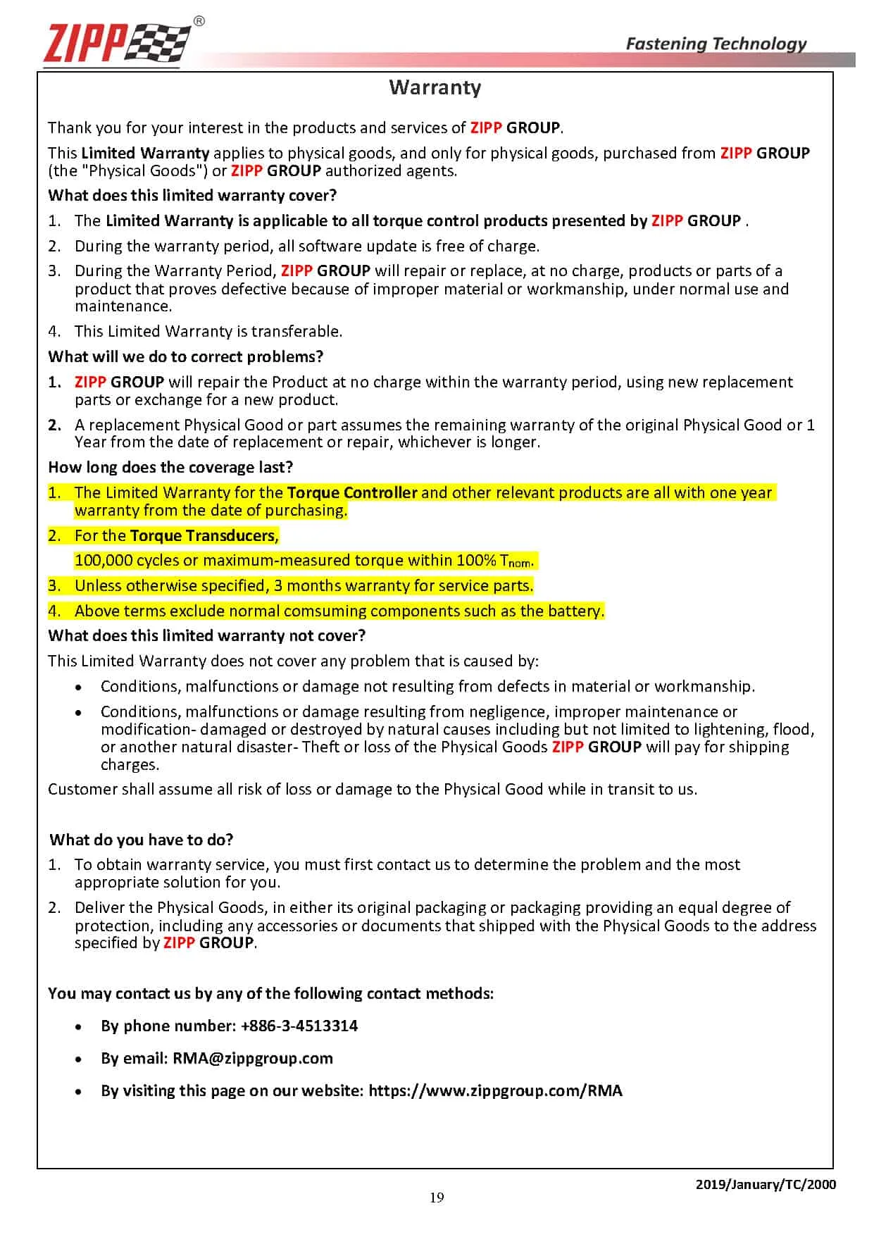 ZIPPTORK Introduzione alla tecnologia di imbullonatura