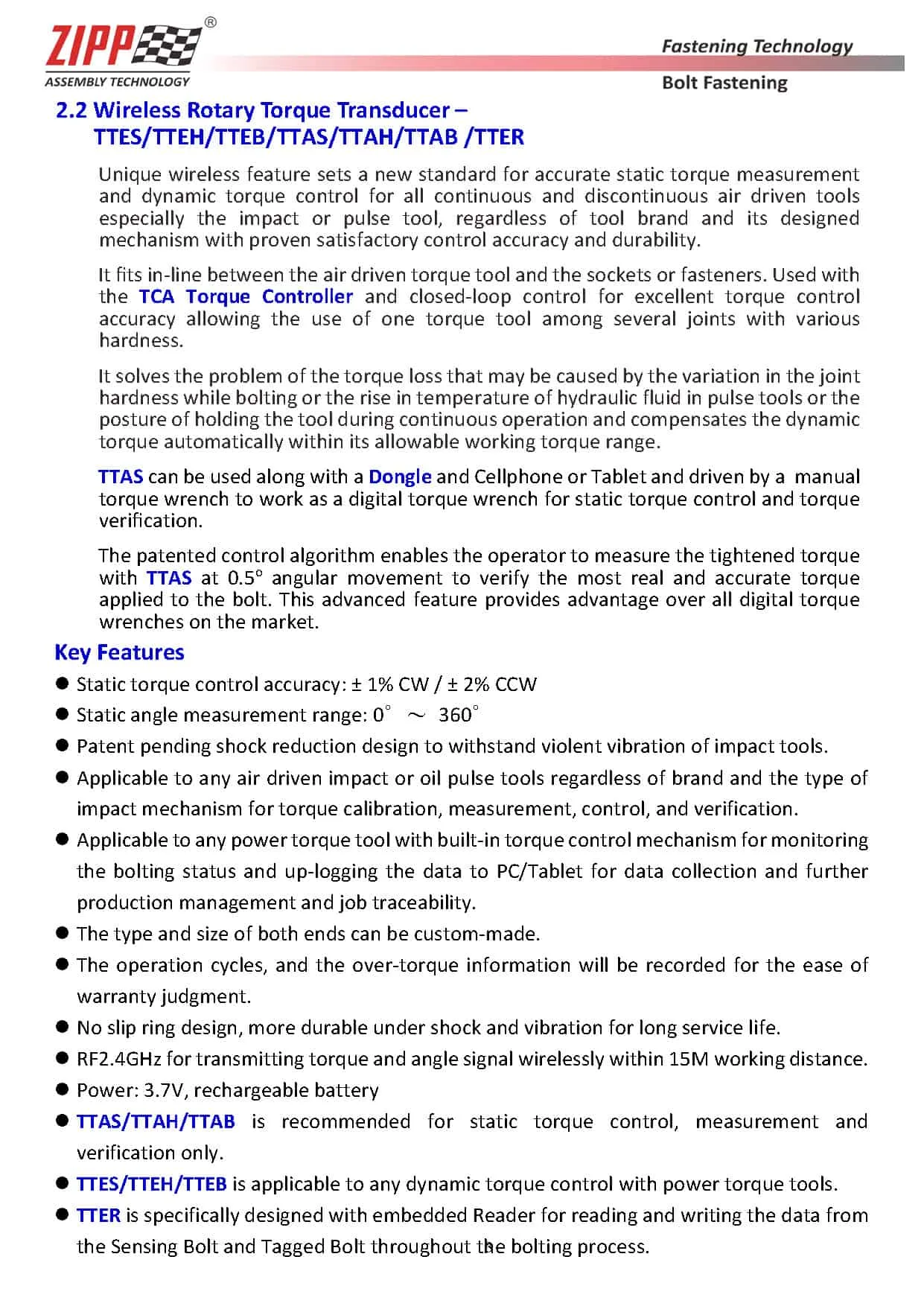 ZIPPTORK Introduzione alla tecnologia di imbullonatura