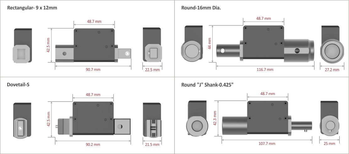 STA Series Wireless Torque Sensor Adaptor - Standard Type 5 ZIPPTORK 014 2