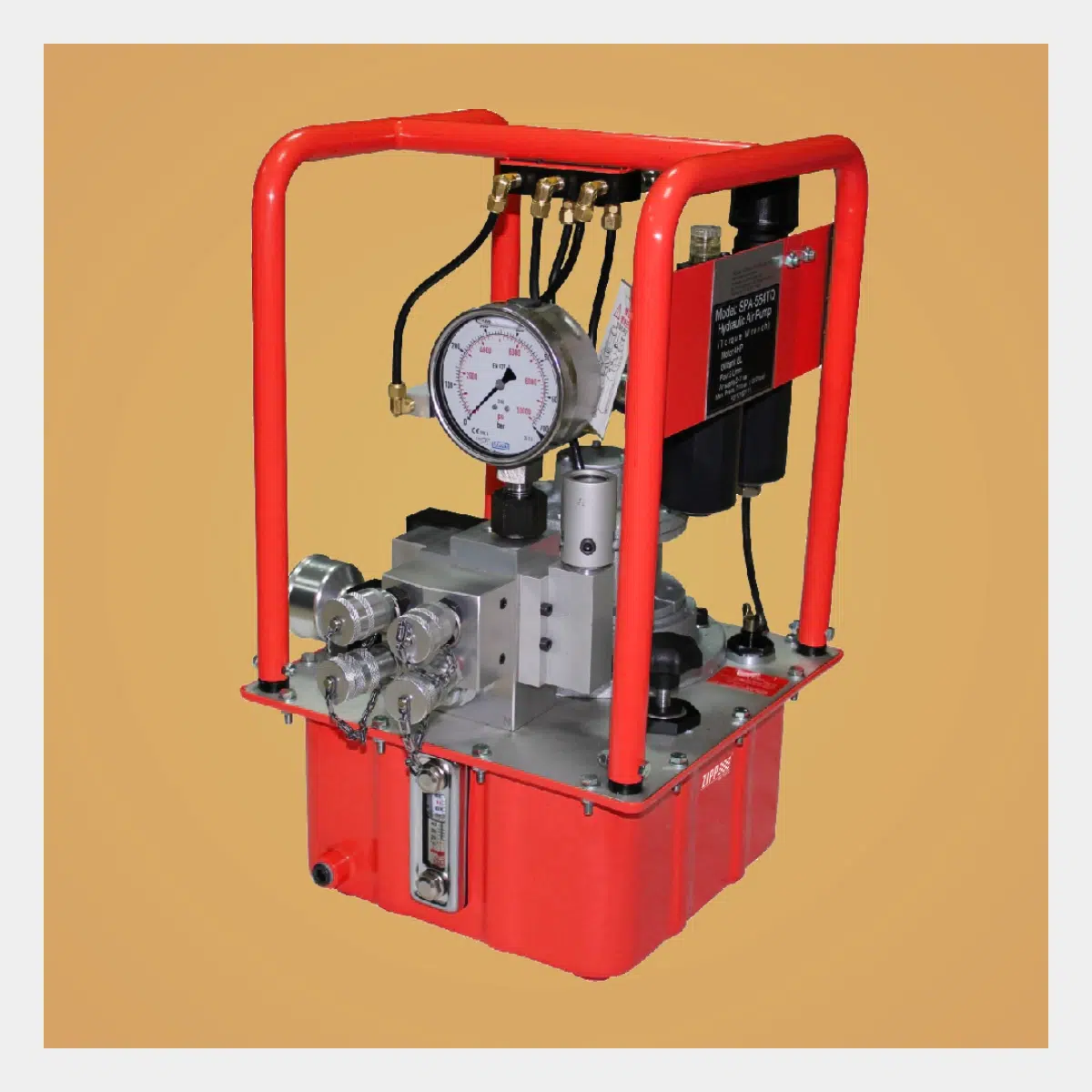 토크 렌치 용 유압 에어 펌프