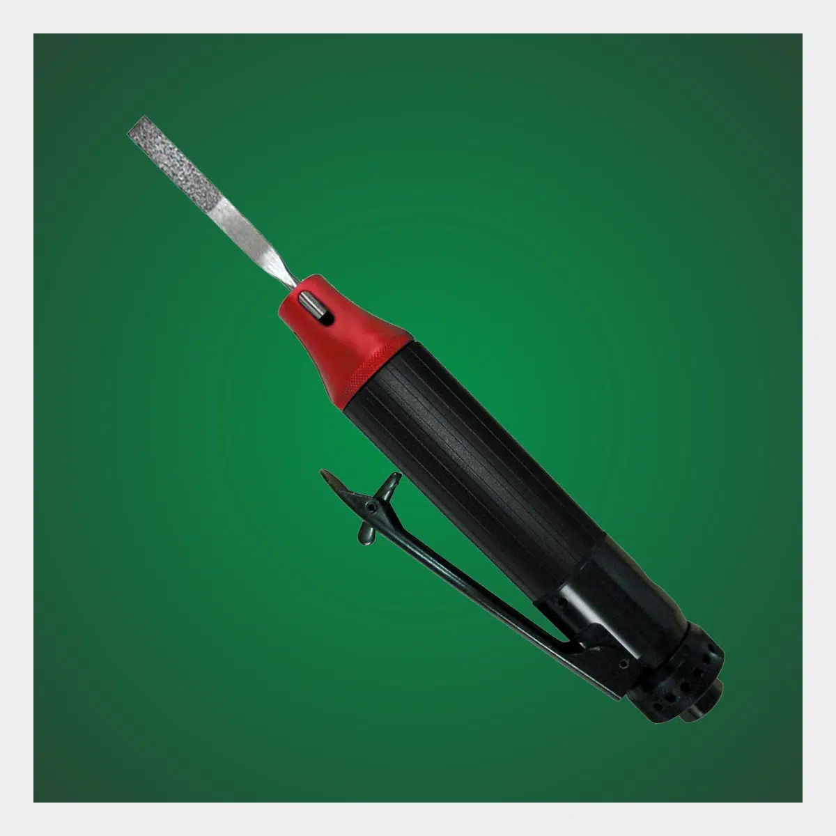 Levigatrice e lima pneumatica a basse vibrazioni