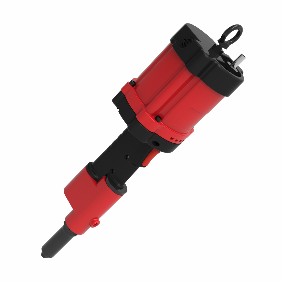 ZIR0922 1/4 inch Air Hydraulic In-Line Riveter with Vacuum