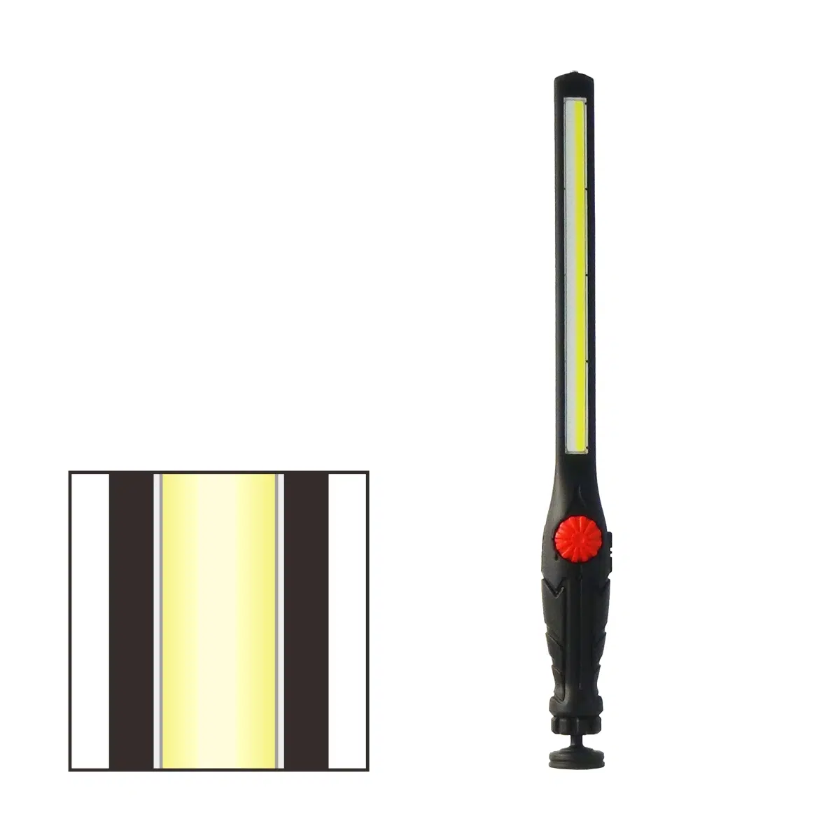 ZL-9880W 20W LED - สีขาว