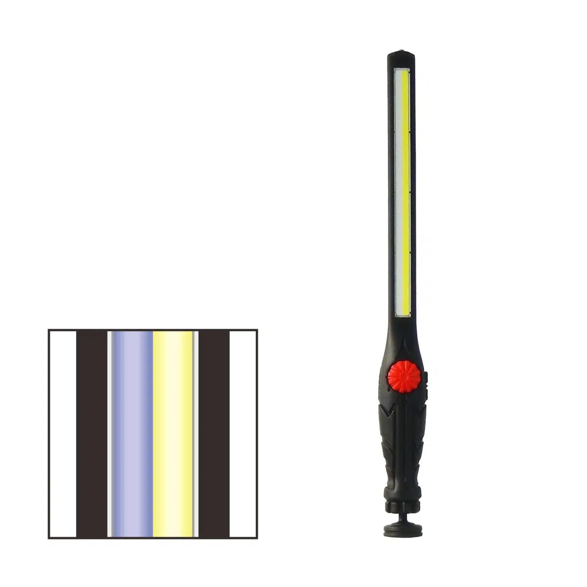 ZL-9880WU LED สองสี 10W - แสงสีขาวและ UV